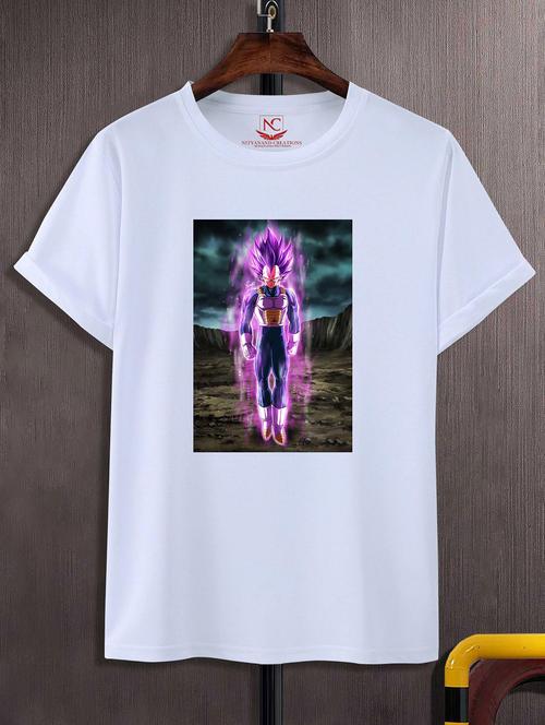 unisex white graphic printed t-shirt - 20843124 -  Standard Image - 0