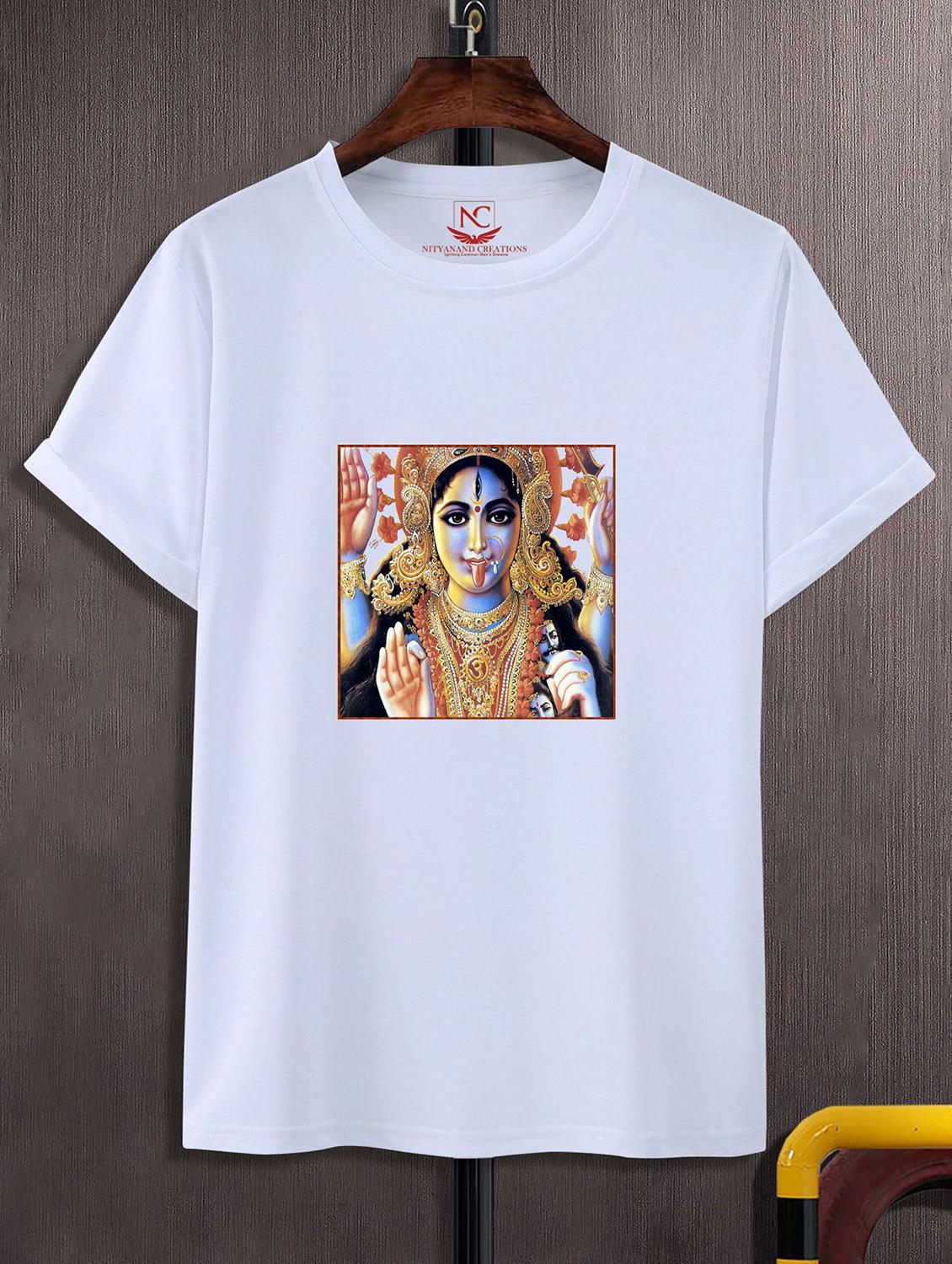 unisex white graphic printed t-shirt - 20843176 -  Zoom Image - 0