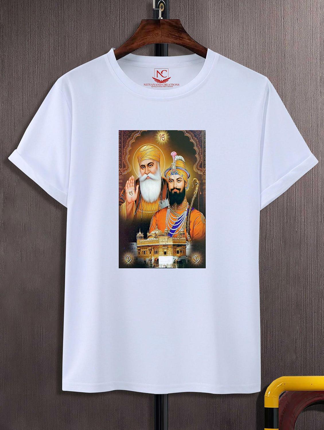 unisex white graphic printed t-shirt - 20843198 - Zoom Image - 0
