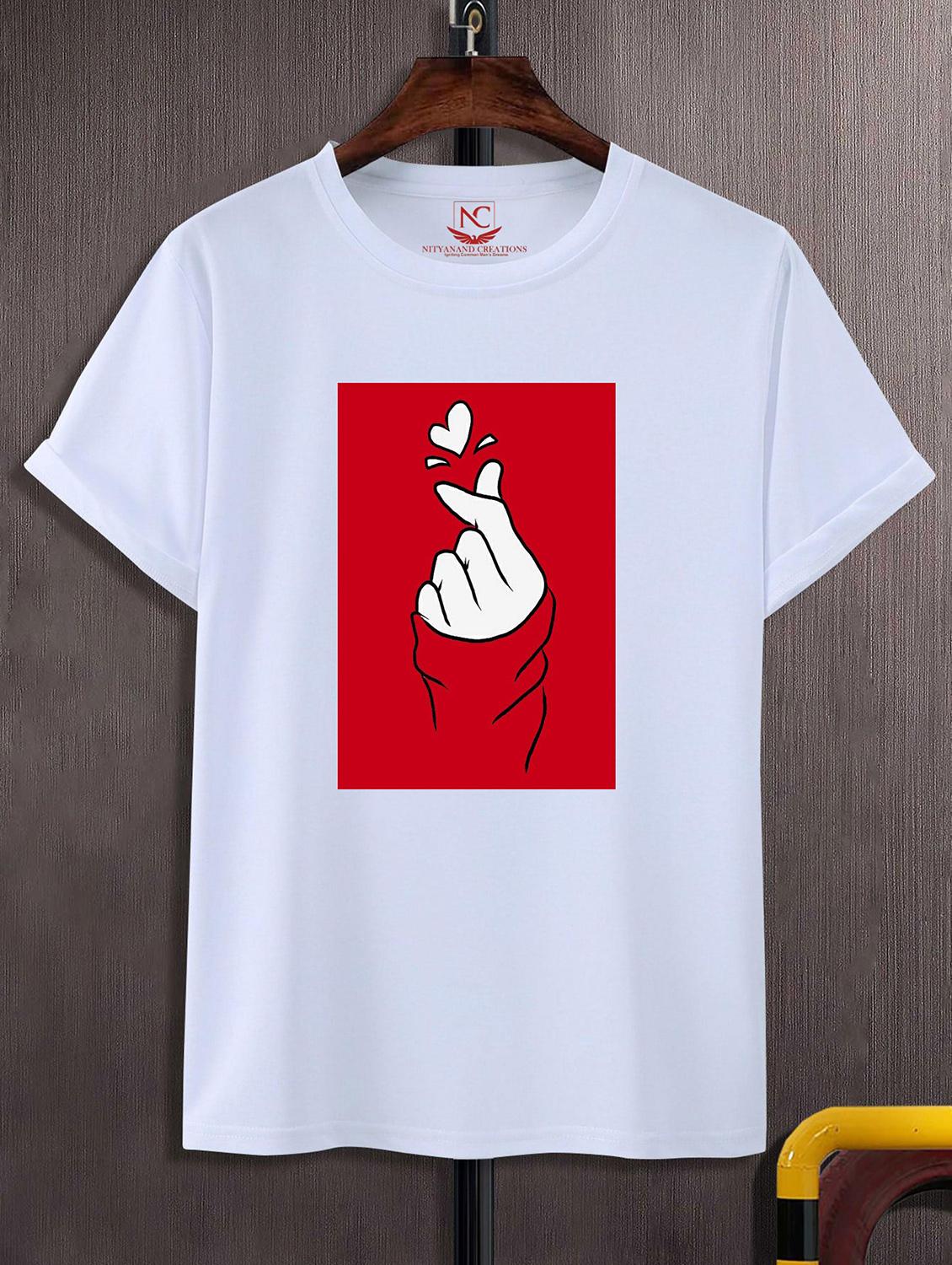 unisex white graphic printed t-shirt - 20843255 - Zoom Image - 0