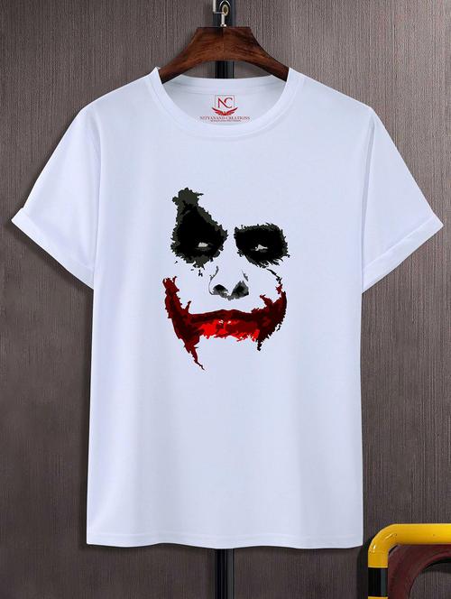 unisex white graphic printed t-shirt - 20843276 - Standard Image - 0