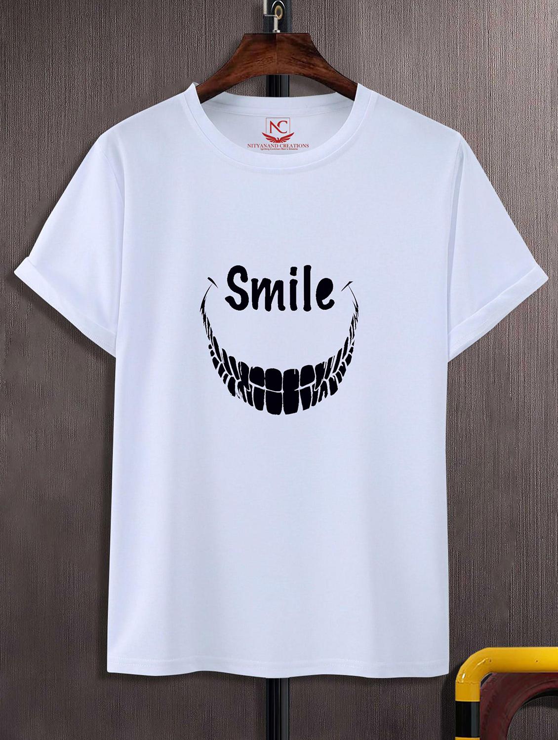 unisex typographic printed t-shirt - 20843288 -  Zoom Image - 0
