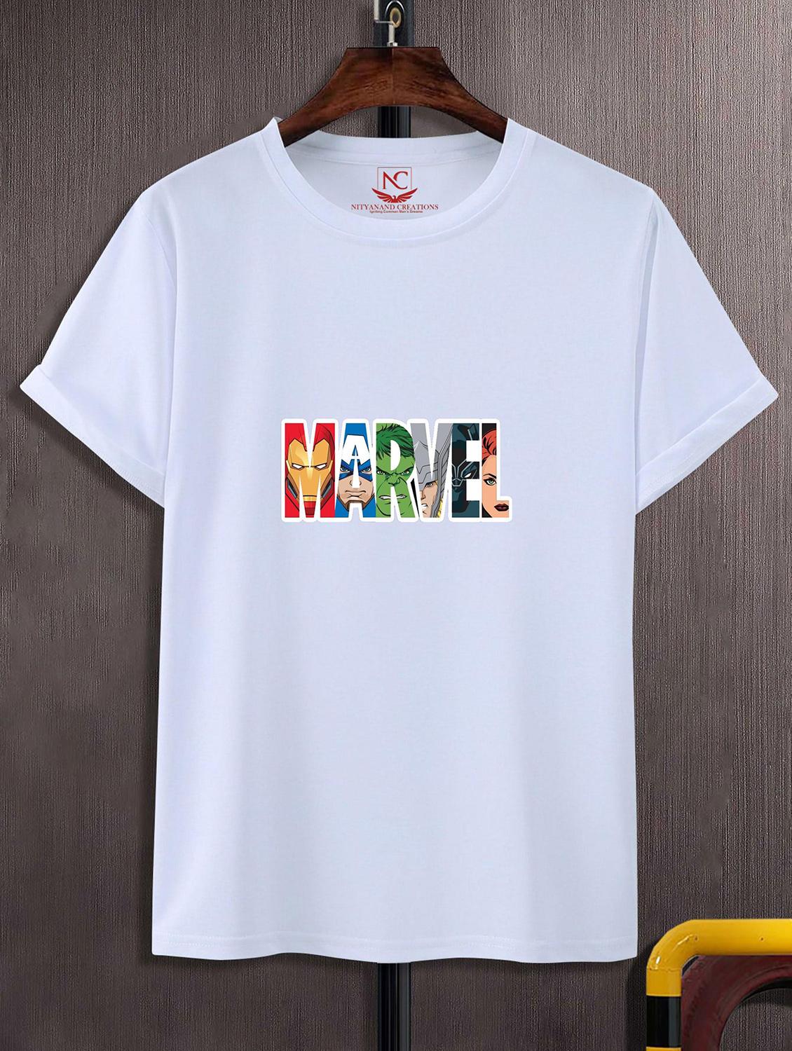 unisex white graphic printed t-shirt - 20843295 -  Zoom Image - 0