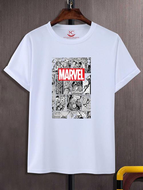 unisex white graphic printed t-shirt - 20843296 - Standard Image - 0