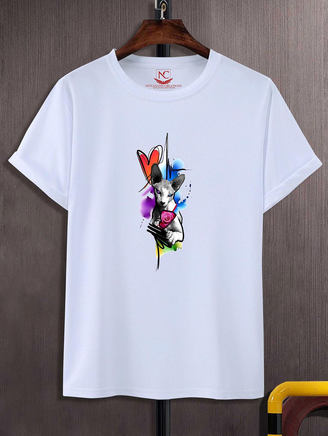 unisex graphic printed t-shirt - 20843311 - Zoom Image - 0