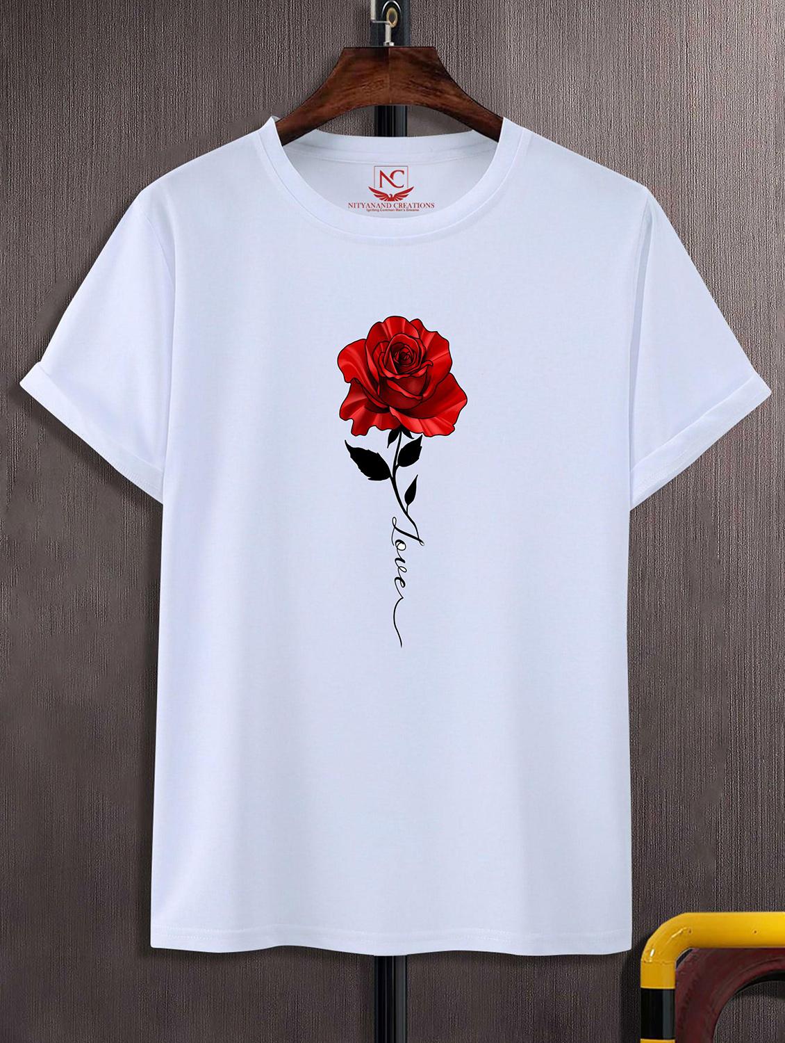 unisex white graphic printed t-shirt - 20843322 - Zoom Image - 0