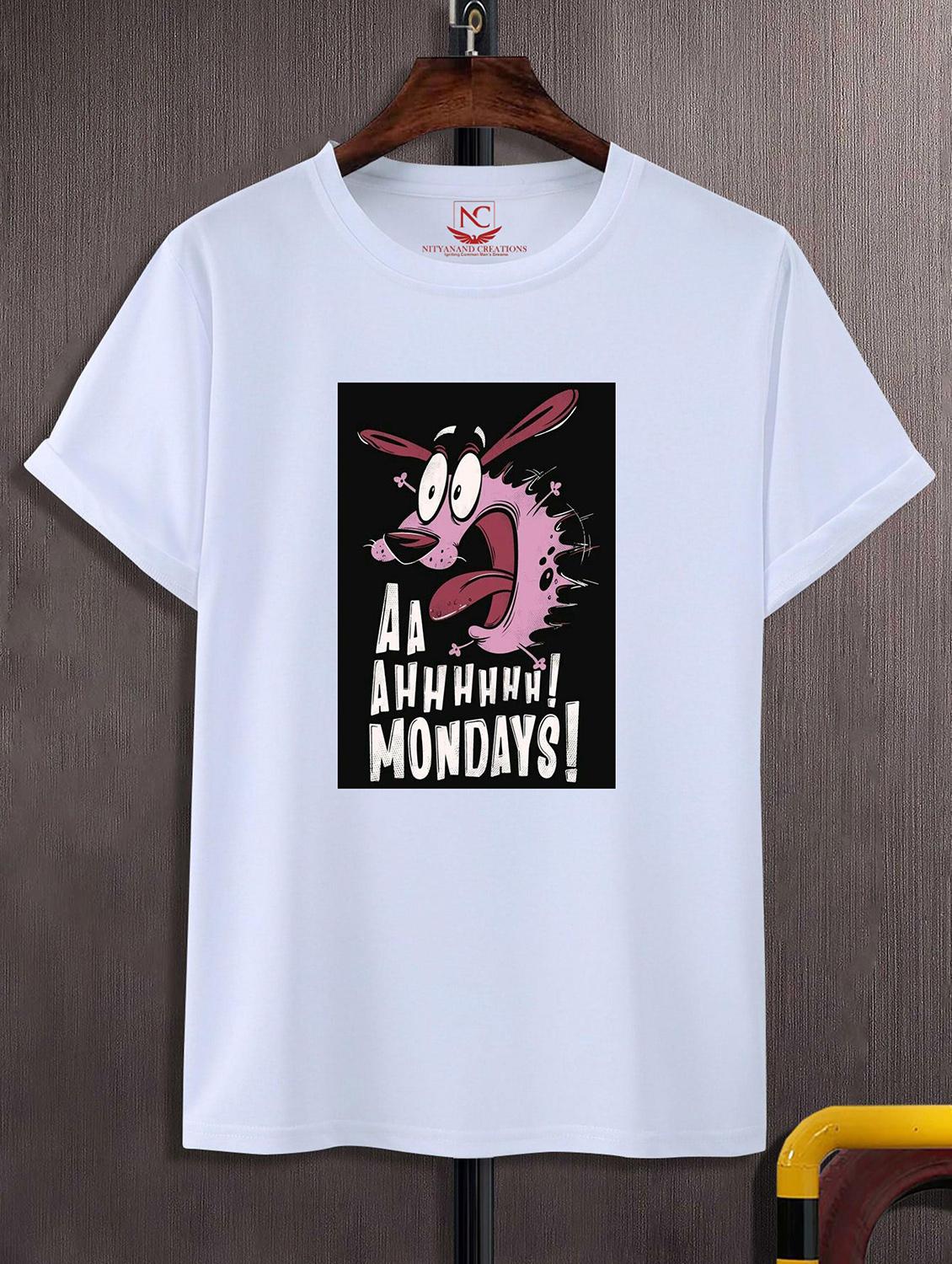 unisex white graphic printed t-shirt - 20843355 - Zoom Image - 0