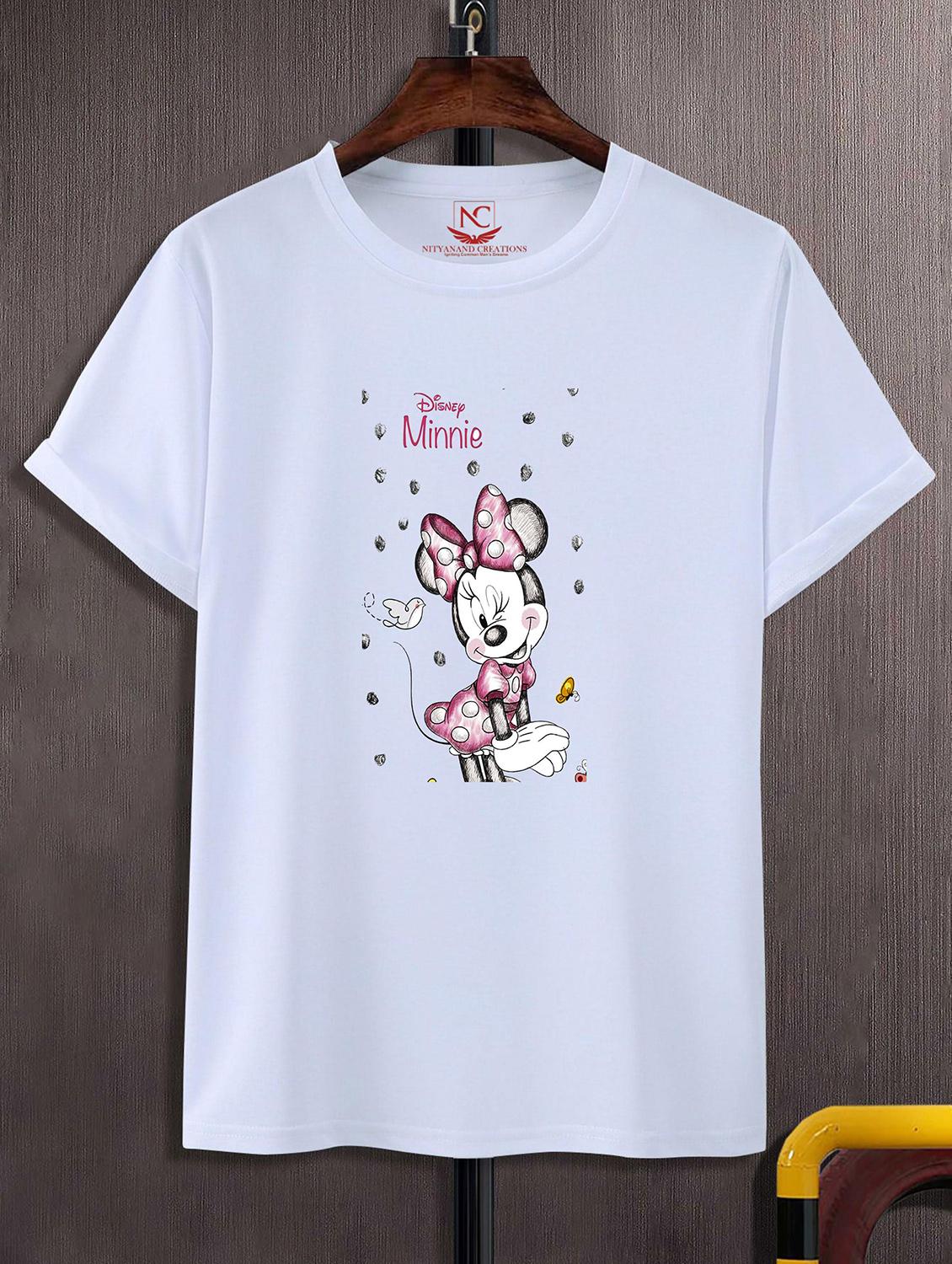 unisex white graphic printed t-shirt - 20843399 - Zoom Image - 0