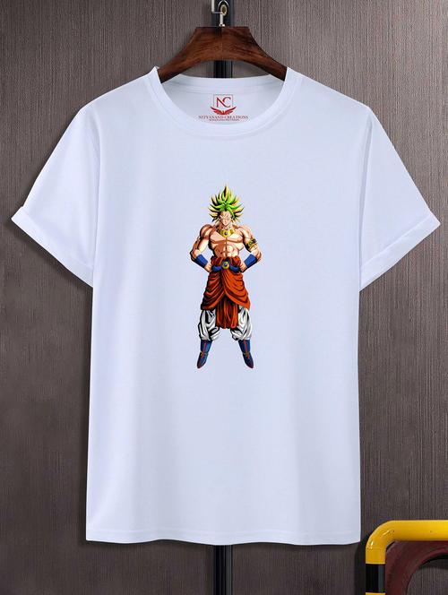 unisex white graphic printed t-shirt - 20843510 - Standard Image - 0