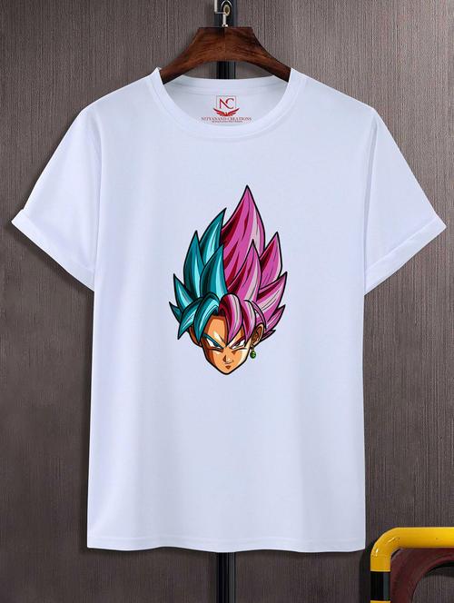 unisex white graphic printed t-shirt - 20843548 -  Standard Image - 0