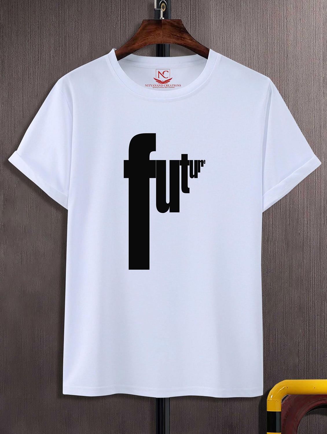 unisex typographic printed t-shirt - 20843565 - Zoom Image - 0