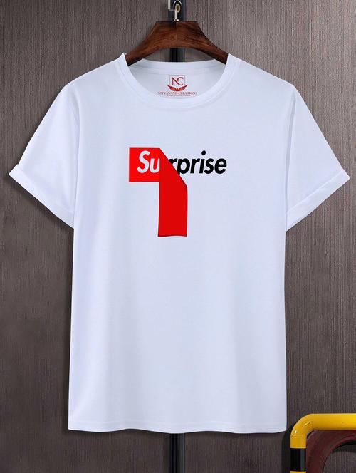 unisex white graphic printed t-shirt - 20843616 - Standard Image - 0