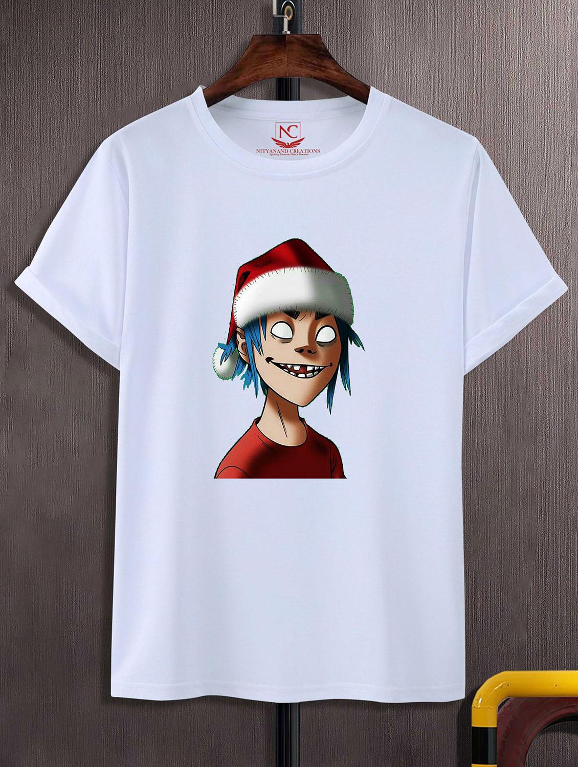 unisex white graphic printed t-shirt - 20843671 -  Zoom Image - 0