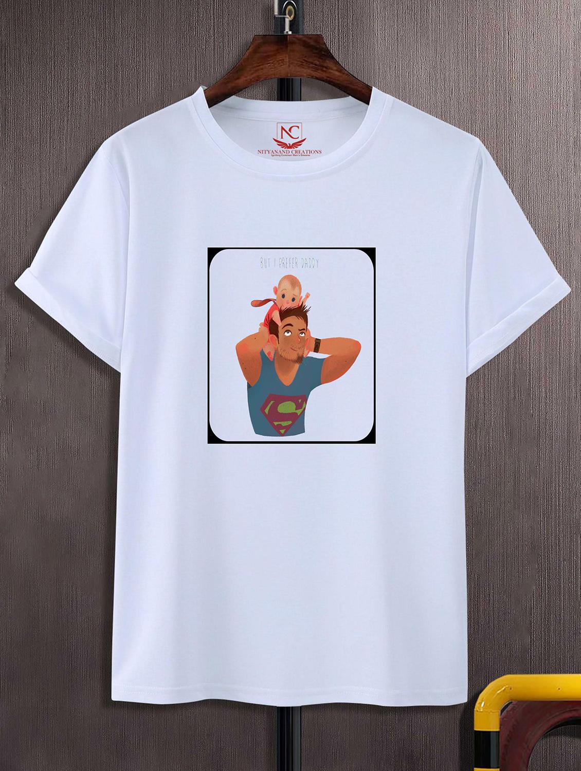 unisex white graphic printed t-shirt - 20843734 - Zoom Image - 0
