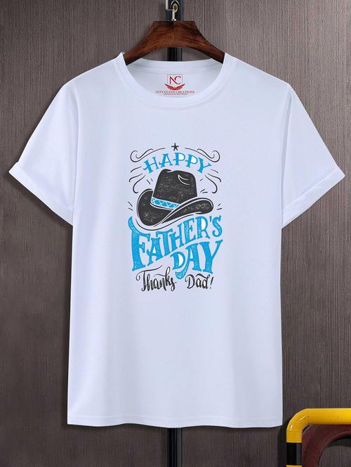 unisex white graphic printed t-shirt - 20843756 -  Standard Image - 0