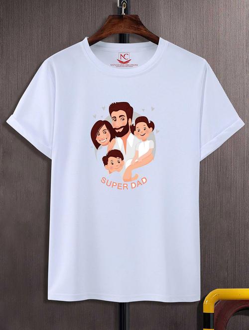 unisex white graphic printed t-shirt - 20843761 - Standard Image - 0