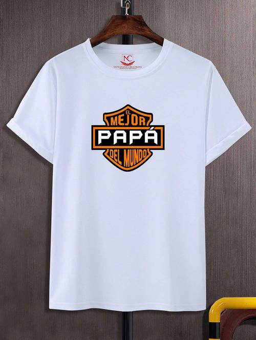 unisex white graphic printed t-shirt - 20843762 -  Standard Image - 0