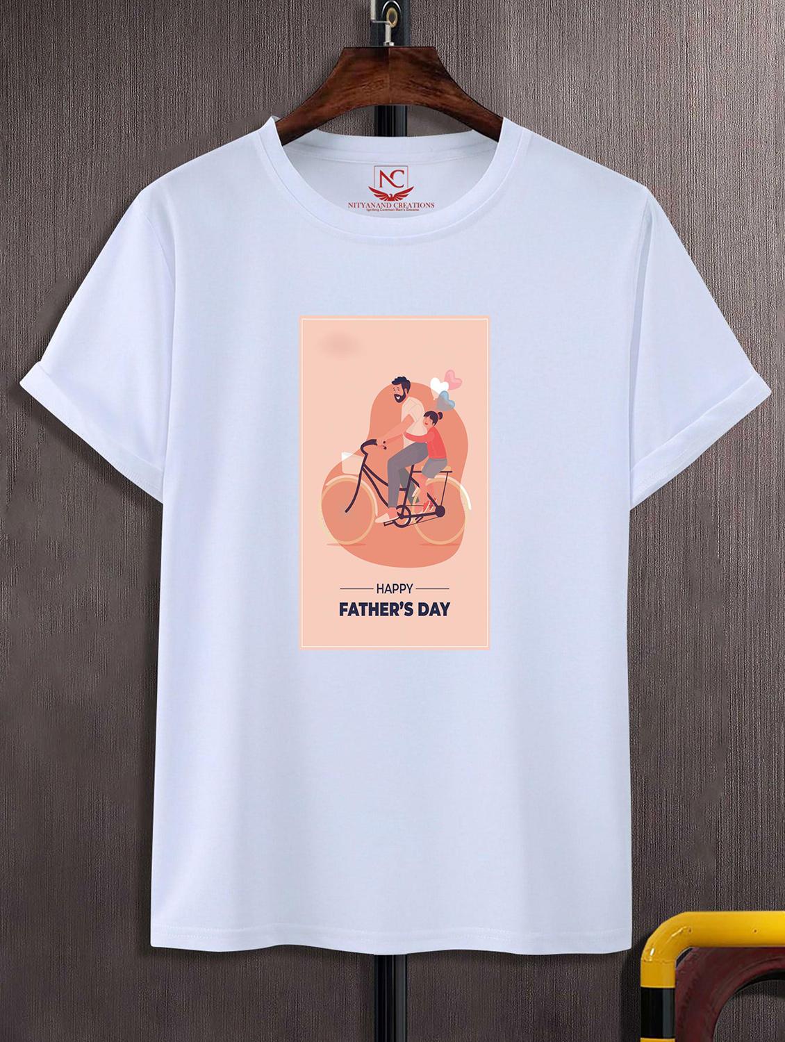 unisex white graphic printed t-shirt - 20843786 - Zoom Image - 0
