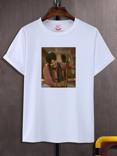 unisex white graphic printed t-shirt - 20843827 -  Standard Image - 0
