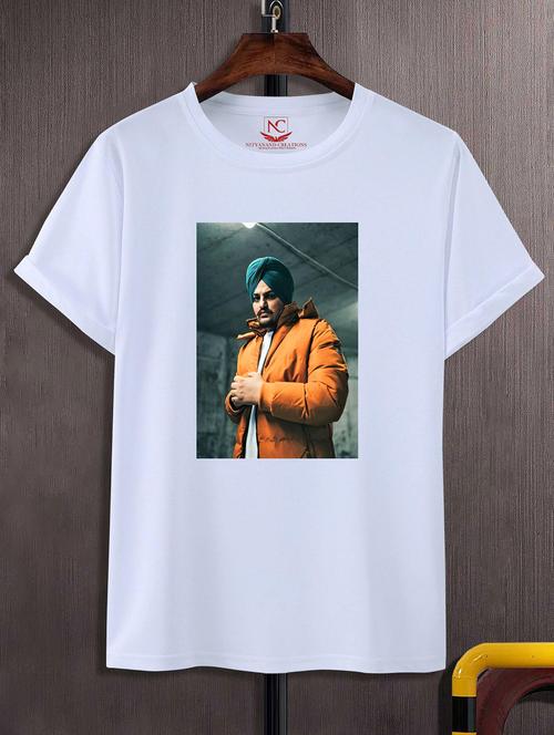 unisex white graphic printed t-shirt - 20843840 -  Standard Image - 0