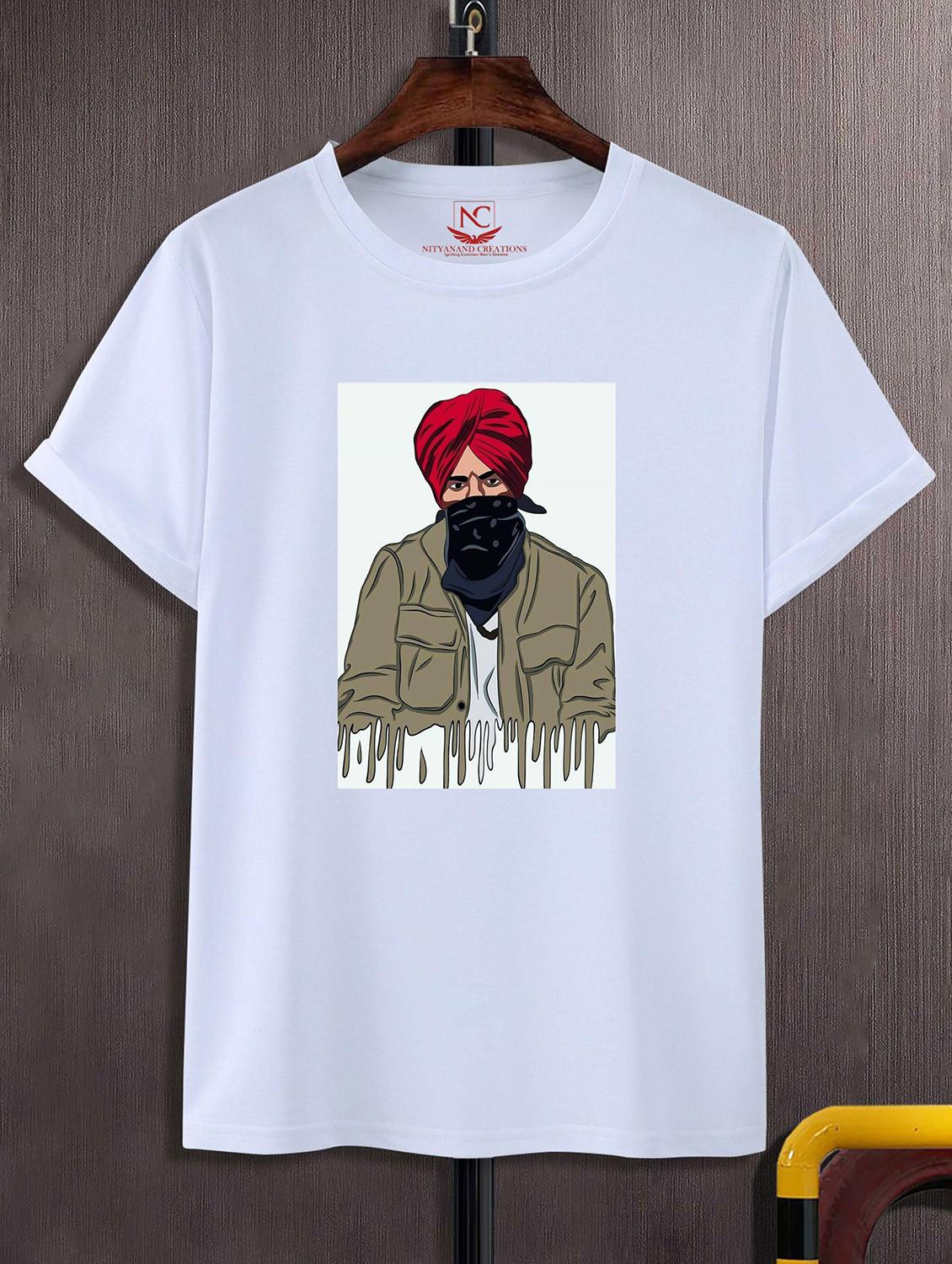 unisex white graphic printed t-shirt - 20843865 -  Zoom Image - 0