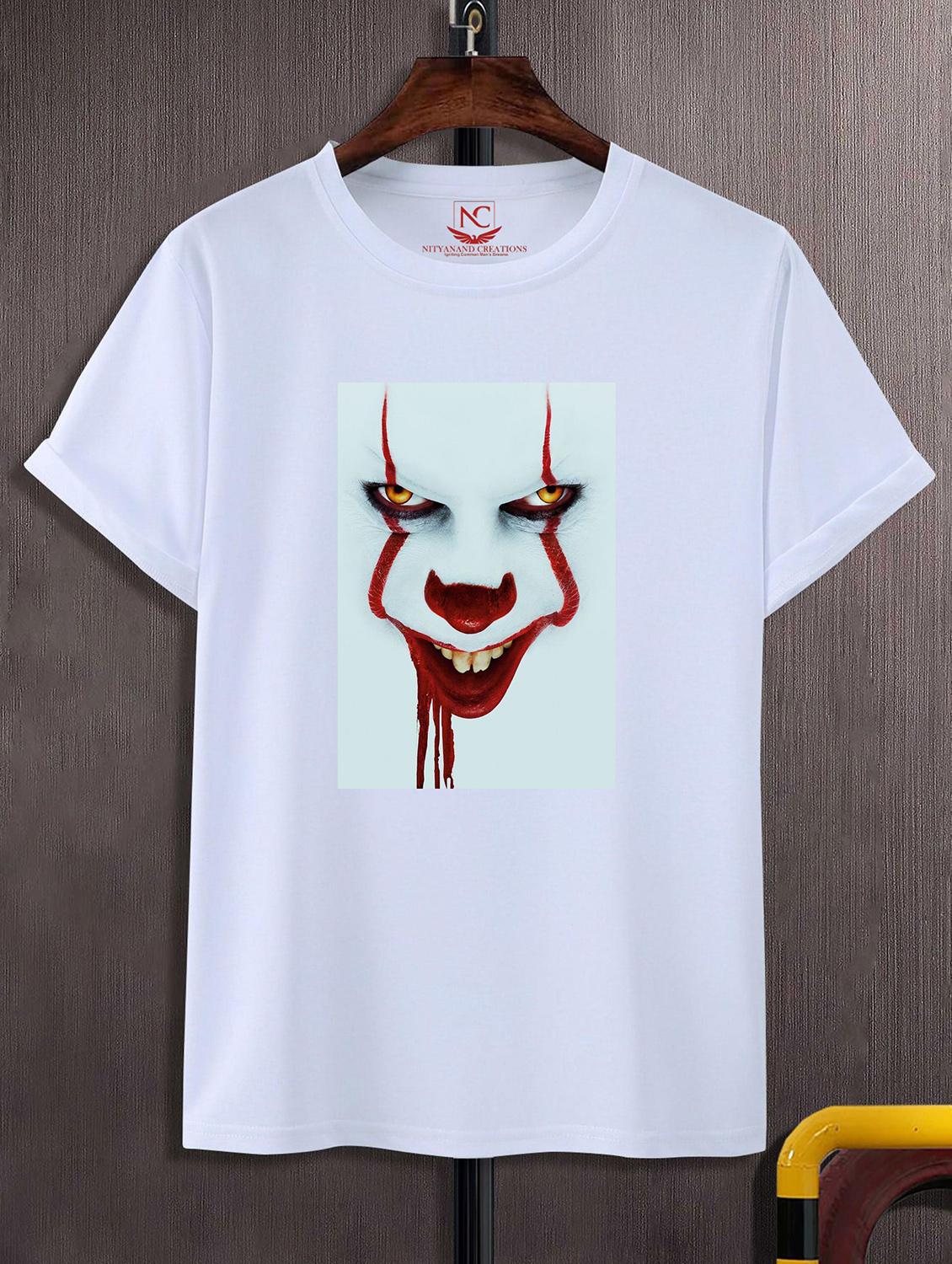 unisex white graphic printed t-shirt - 20843869 - Zoom Image - 0