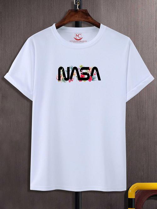 unisex white graphic printed t-shirt - 20843880 - Standard Image - 0