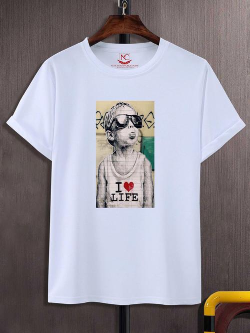 unisex graphic printed t-shirt - 20843884 - Standard Image - 0