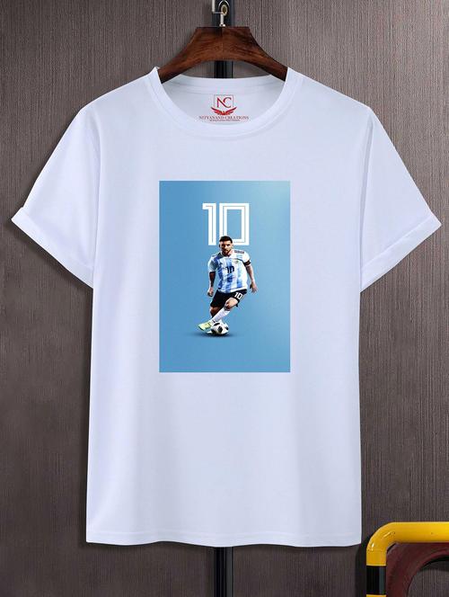 unisex white graphic printed t-shirt - 20843916 - Standard Image - 0