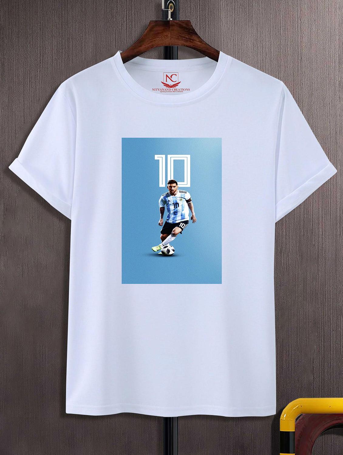unisex white graphic printed t-shirt - 20843916 - Zoom Image - 0