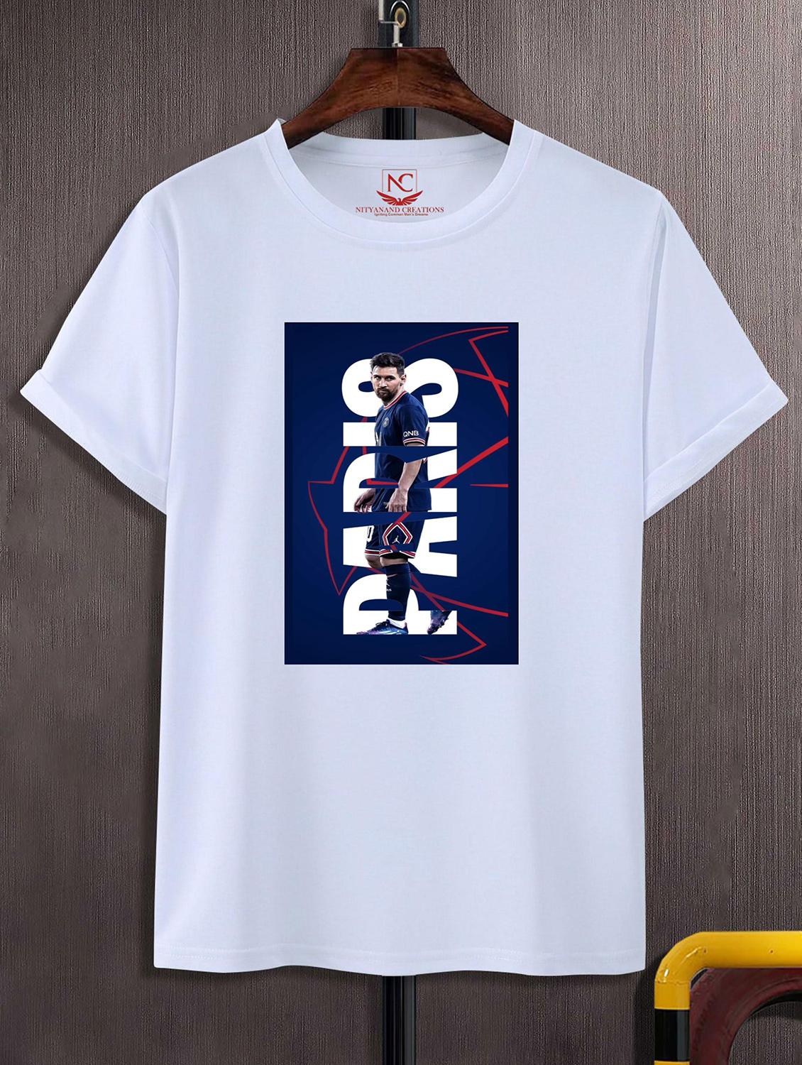 unisex white graphic printed t-shirt - 20843918 - Zoom Image - 0
