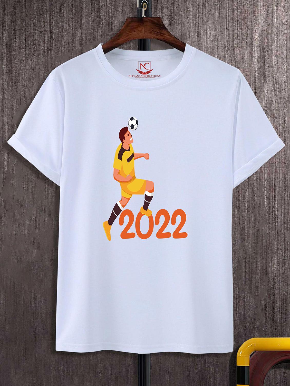unisex white graphic printed t-shirt - 20843949 - Zoom Image - 0