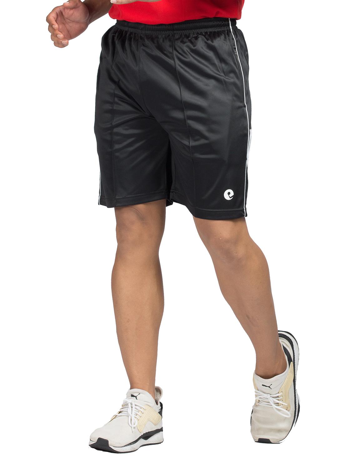 black polyester short - 20845148 - Zoom Image - 0