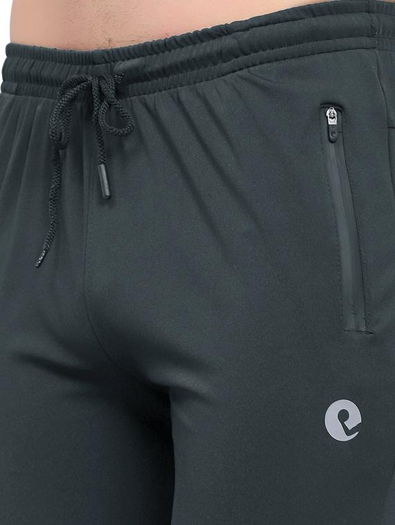 grey lycra blend full length track pant - 20845200 - Standard Image - 3