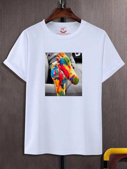 unisex graphic print t-shirt - 20846581 - Standard Image - 0