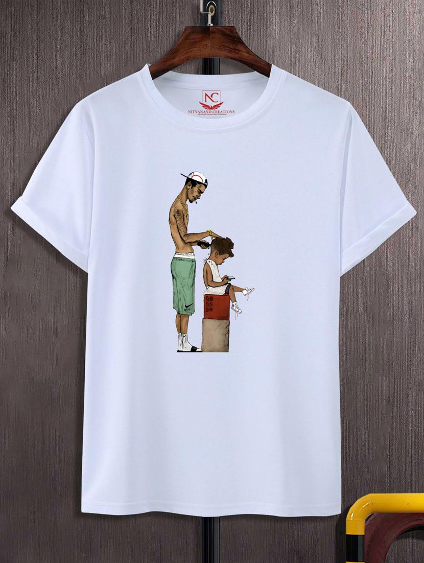 unisex graphic print t-shirt - 20846594 -  Zoom Image - 0