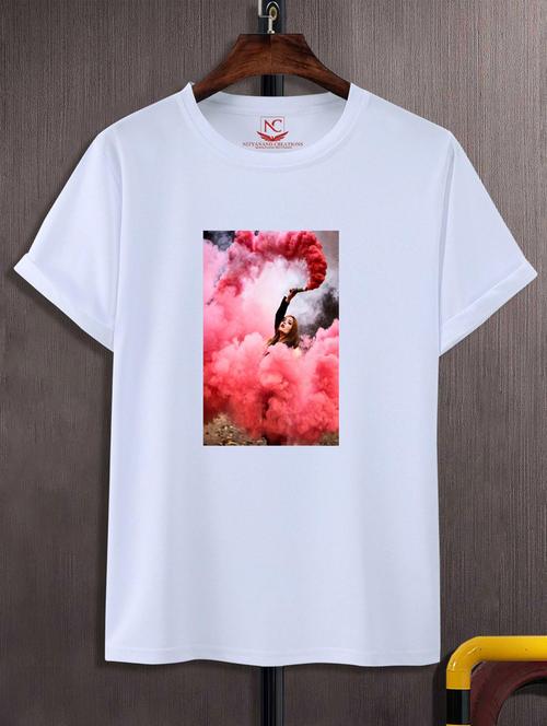 unisex graphic print t-shirt - 20846646 - Standard Image - 0