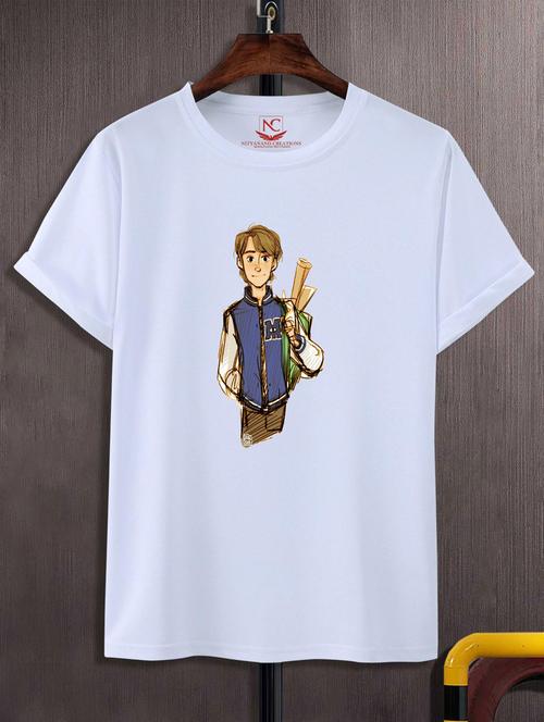 unisex graphic print t-shirt - 20846772 -  Standard Image - 0