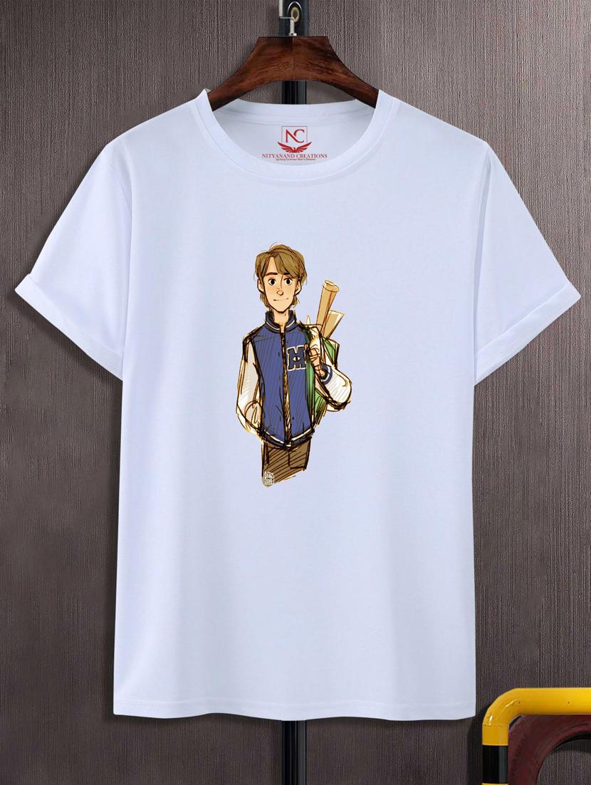 unisex graphic print t-shirt - 20846772 -  Zoom Image - 0