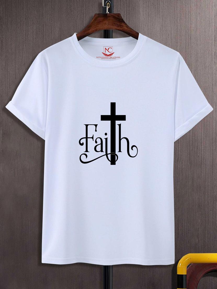 unisex typographic print t-shirt - 20846820 -  Zoom Image - 0