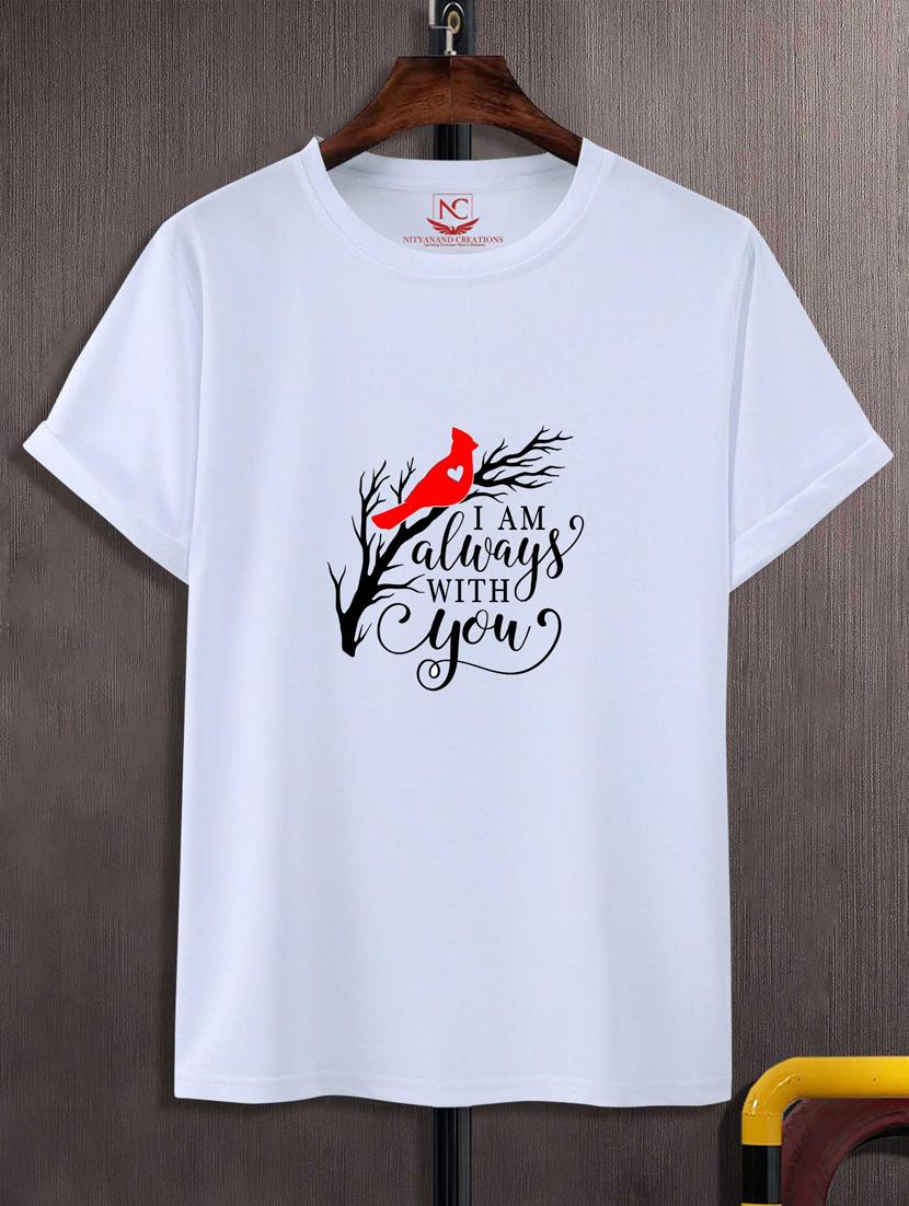 unisex typographic print t-shirt - 20846860 -  Zoom Image - 0