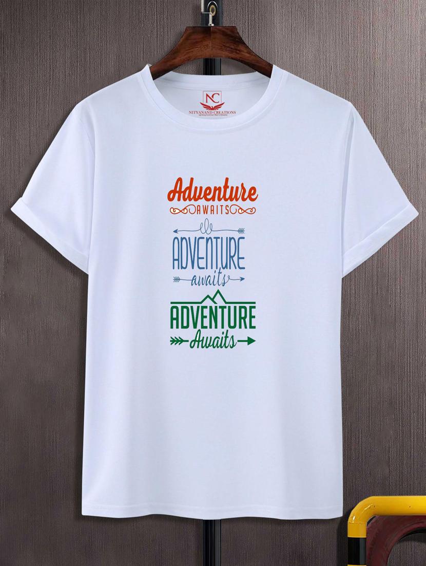 unisex white graphic printed t-shirt - 20846890 -  Zoom Image - 0