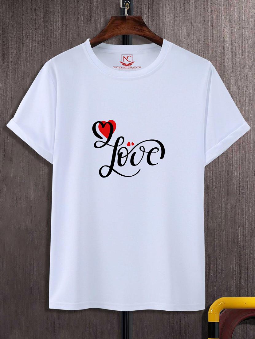 unisex typographic print t-shirt - 20846960 -  Zoom Image - 0