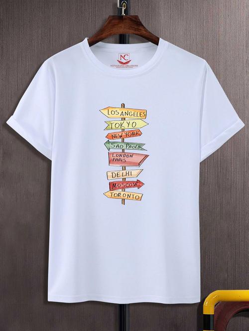 unisex graphic print t-shirt - 20846993 -  Standard Image - 0