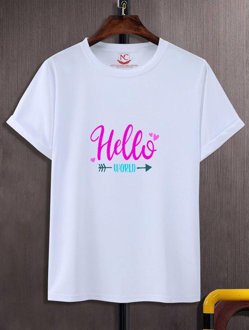unisex graphic print t-shirt - 20847013 - Standard Image - 0