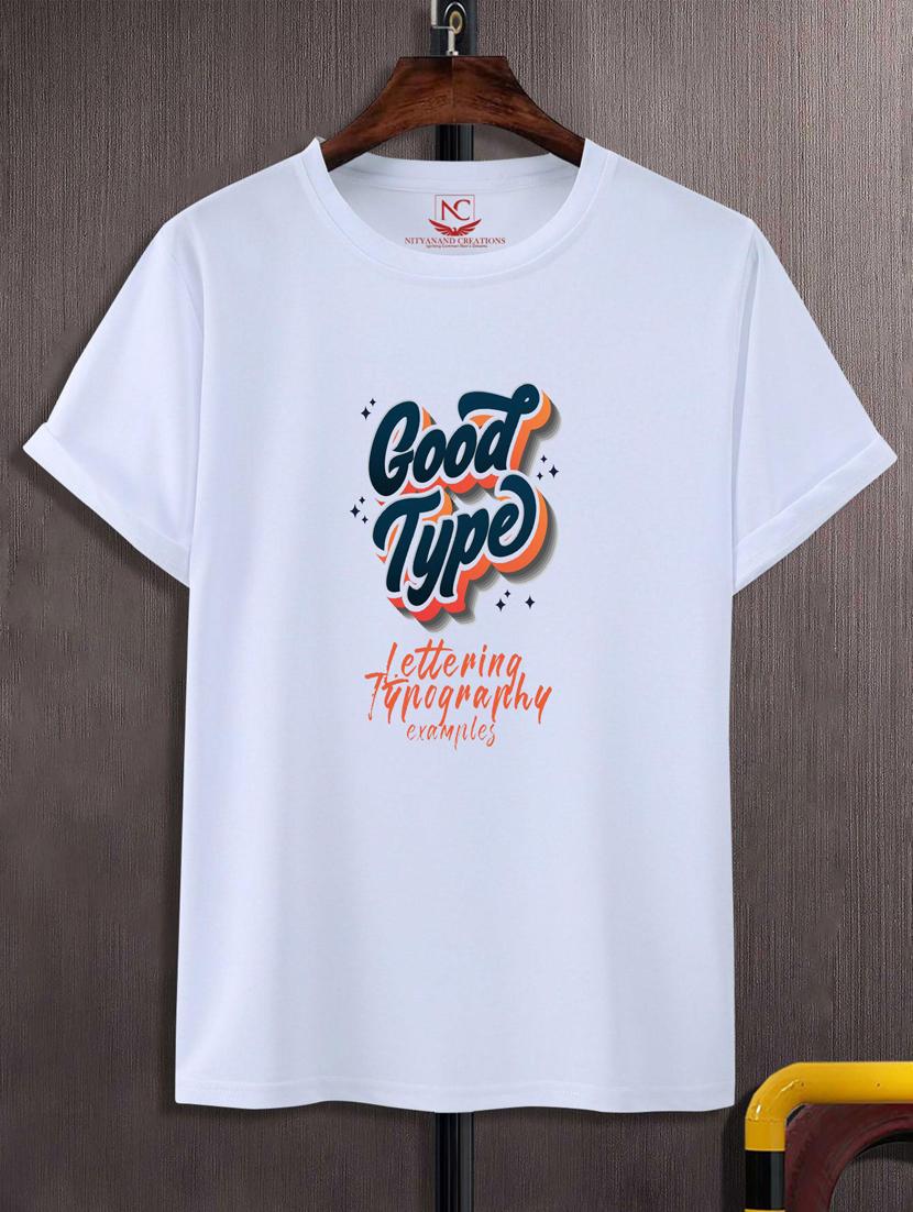 unisex white graphic printed t-shirt - 20847032 - Zoom Image - 0