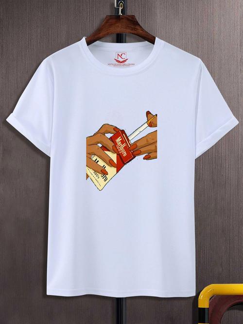 unisex graphic print t-shirt - 20847045 - Standard Image - 0