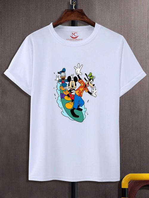 unisex graphic print t-shirt - 20847078 - Standard Image - 0