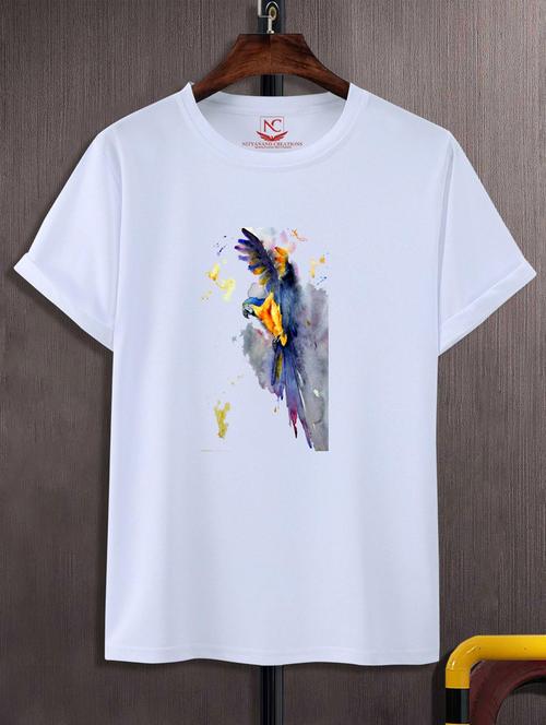 unisex graphic print t-shirt - 20847115 - Standard Image - 0