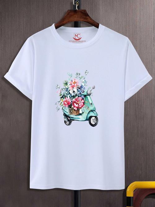 unisex graphic print t-shirt - 20847127 - Standard Image - 0